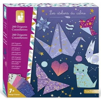 kreativní sada Kreativní sada pro výrobu origami Konstelace pro děti od 7 let, Janod