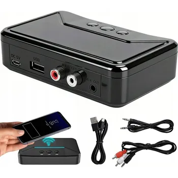 Bluetooth adaptér Bluetooth 5.3 adaptér - transmitter/přijímač, stereo AUX, 3,5mm audio port