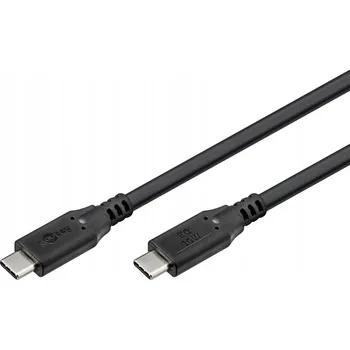 Datový kabel USB-C kabel Goobay 74726 60W 1m USB 3.2 pro rychlé nabíjení, černý
