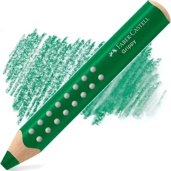 Kresba FABER-CASTELL multifunkční pastelka GRIPPY 3v1, tmavě zelená
