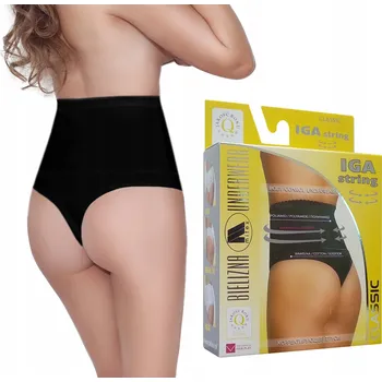 Kalhotky Zeštíhlující kalhotky Mitex černé tanga L