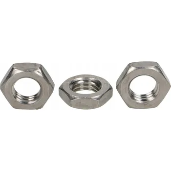 Matice M6 NÍZKÉ NEREZOVÉ MATICE 100 KS