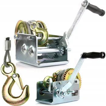 RUČNÍ LANOVÝ NAVIJÁK S KLIKOU 1136KG S RÁČNOVÝM MECHANISMEM 10M