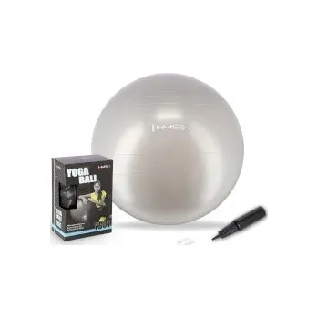 Gymnastický míč Klasický míč na cvičení HMS 65 cm, odstíny šedé