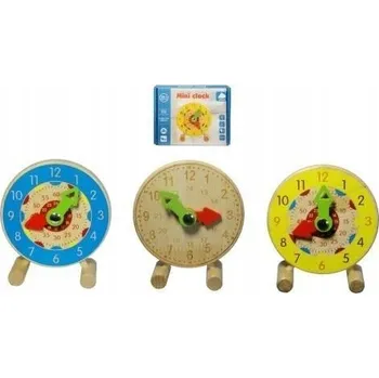 Hodiny Dřevěné hodiny pro výuku času