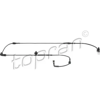 Brzdový systém Výstražný kontakt, opotřebení obložení TOPRAN 602 018