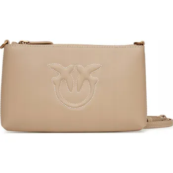 Kabelka Pinko kabelka z pravé kůže béžová