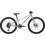 Kolo AMULET AMULET 24 YOUNGSTER SH 24" ALU BRUSHED TRANSPARENT RED 2025 rám 24"