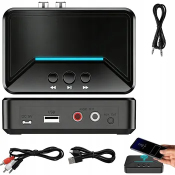 Bluetooth adaptér BLUETOOTH 5.3 ADAPTÉR / PŘIJÍMAČ pro hifi věž NFC AUX USB SADA