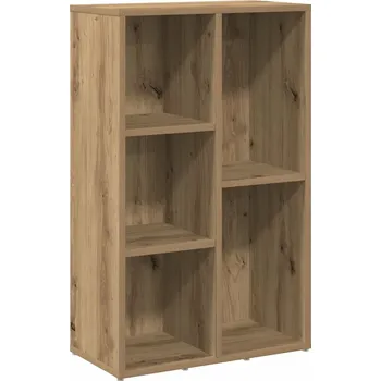 Knihovna Regál na knihy dub artisan 50 x 25 x 80 cm, 5 přihrádek