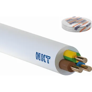 elektrický kabel Instalační kabel YDY 3x1,5 mm2 450/750V kulatý měděný Eca NKT 100m
