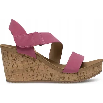 Dámské sandále Clara Barson dámské sandály WYL0710-XX klínek velikost 41