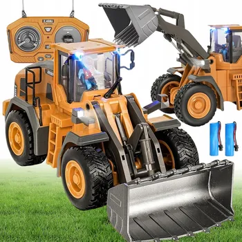 autíčko HRAČKA PRO DĚTI BULDOZER BAGR OVLÁDANÝ S OVLADAČEM