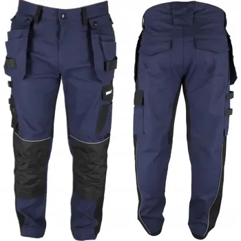 Pracovní obuv DEDRA PRACOVNÍ KALHOTY S MNOHA KAPSY LD/54 270G/M2 SLIMFIT BH47SP-LD