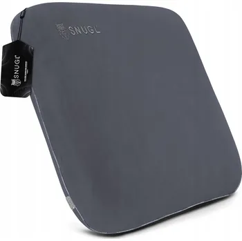 Polštář SNUGL Polštář na pohovku, paměťová pěna, SVĚTLE ŠEDÁ