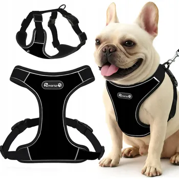 Postroj pro psa POSTROJE PRO PSA TYPU GUARD, NETLAČÍCÍ, MĚKKÉ, KVĚTINOVÝ VZOR, VELIKOST L