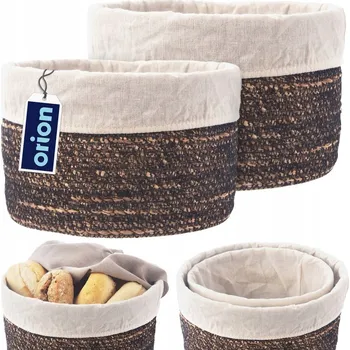 Úložný box 2x Košík PRO SKLADOVÁNÍ na kosmetiku, prádlo, doplňky, pečivo