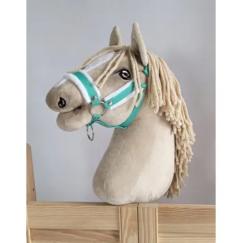 Hobby horsing Nastavitelná ohlávka pro koně Hobby Horse A3, mátová