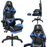 Herní křeslo Kruger&Matz GX-150, umělá kůže, černo-modré