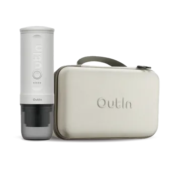 Kávovar Outin Nano Portable Espresso Machine – Pearl White + cestovní obal
