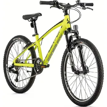 Dětské kolo Kolo LEADER FOX SPIDER 24 24" ŽLUTÁ 2023 rám 14"