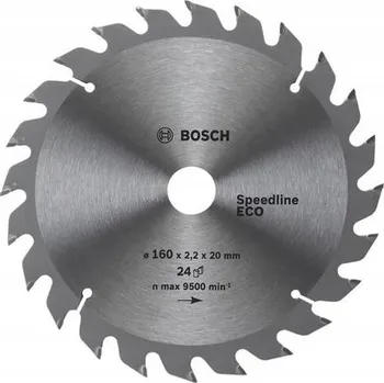 Pilový kotouč PILOVÝ KOTOUČ S WIDIOVÝMI ZUBY NA DŘEVO 160/20 mm 16 zubů BOSCH