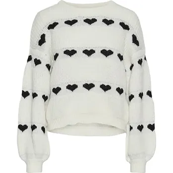 Dámská móda Pieces Weiß/ Schwarz 3202400 L