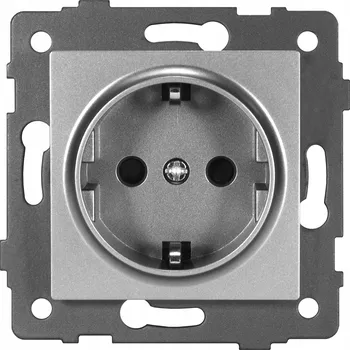 Elektrická zásuvka Elektrická Zásuvka TG ELECTRO šedá