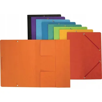 Desky s gumou A4 preszpan Bantex modré