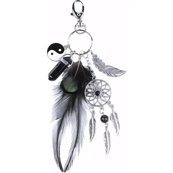 Gaira Přívěsek na klíče Lapač snů 3982, Barva černá