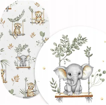 Prostěradlo PROSTĚRADLO DO KORBIČKY KOČÁRKU KOLÉBKY 38x80 cm BAVLNA 100% POLSKÝ VÝROBEK