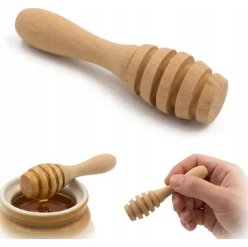 Příbor Dřevěná LŽIČKA NA MED buková 9,5 cm lžíce na MED 1 kus