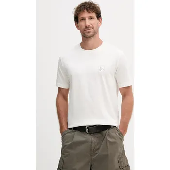 Pánské tričko Bavlněné tričko Marc O'Polo 526201251128 béžová 01X, vel. XXL