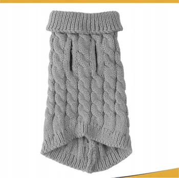 Obleček pro psa Obleček pro psa kočku - teplý zimní svetr, oblečení na podzim a zimu, rolák