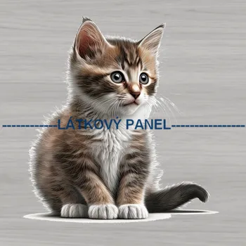 Panel kočárkovina 20 x 20 cm - Kočka - KČ-273