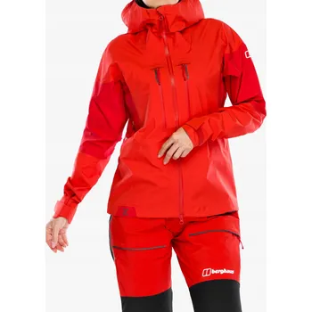 Dámská větrovka Dámská bunda s membránou Berghaus MTN Guide Alpine Pro - goji berry 8 (XS)