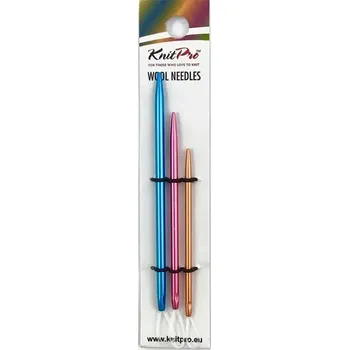 KnitPro pomocné ukončovací jehly 3 kusy (KnitPro Wool Needles)