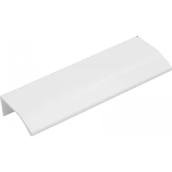 Nábytkové kování Hrana úchytka MILANO UA02 U11 BÍLÁ MATNÁ D400