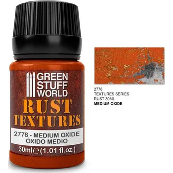 Green Stuff World Rust Textures - Medium Oxide Rust 30ml (Green Stuff World)