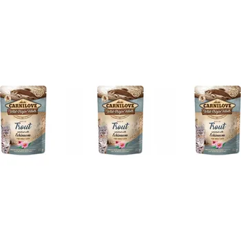 Krmivo pro kočku Carnilove vlhké krmivo kapsička pro kočky Adult Pstruh s Echinaceou 85g