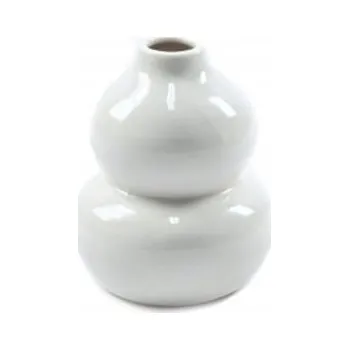 Váza Váza bílý porcelán 8x9,5 cm