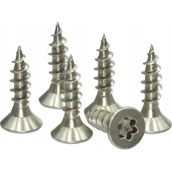 Vrut 5x45 VRUTY DO DŘEVA NEREZOVÉ TORX ZAPUŠTĚNÁ HLAVA 10 KS