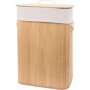Koš na prádlo Volně stojící koš na prádlo Cardsplitter 50 l hnědý