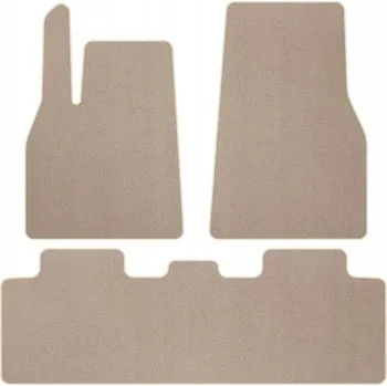 autokoberec Koberce Edecor velurové 3 ks