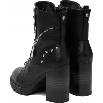 Dámské kozačky Beverly Hills Polo Club dámské kotníkové boty černé CEO-WS160425