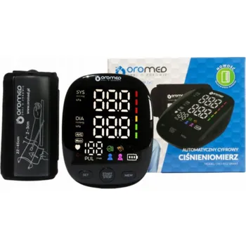 Měřič tělesných funkcí Oromed Elektronický měřič krevního tlaku ARM s USB rozhraním ORO-N12 SMART