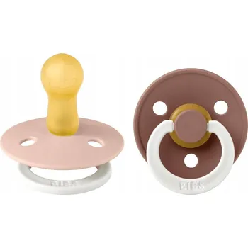 dudlíky Kulatý gumový Dudlík Bibs 0 +