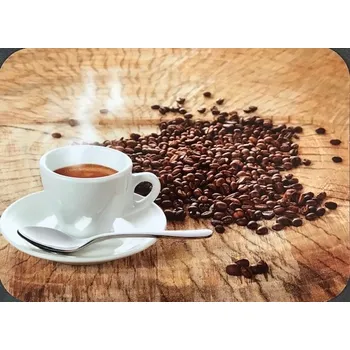 Obraz PODLOŽKA NA STŮL HNĚDÁ KÁVA COFFEE ŠÁLEK