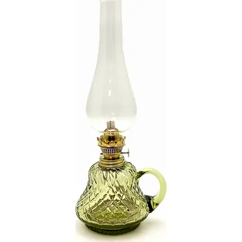 Petrolejová lampa Petrolejová lampa Tereza - Káro - lesní zelená | 84523