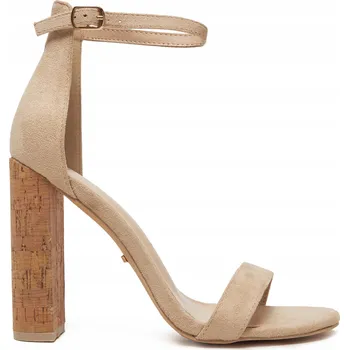 Dámské sandále DeeZee dámské sandály WX14340-S-1AP podpatek sloupek, velikost 40